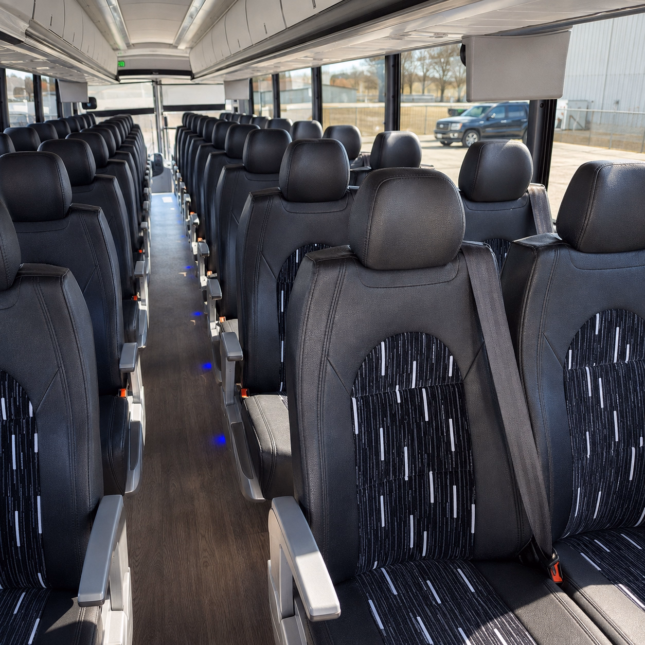 boca raton easy corporate transportation with a boca raton charter bus