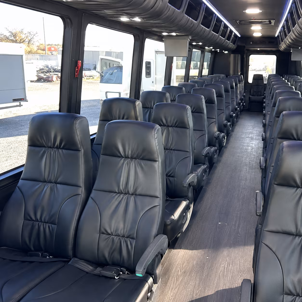 hollywood airport shuttle bus rentals