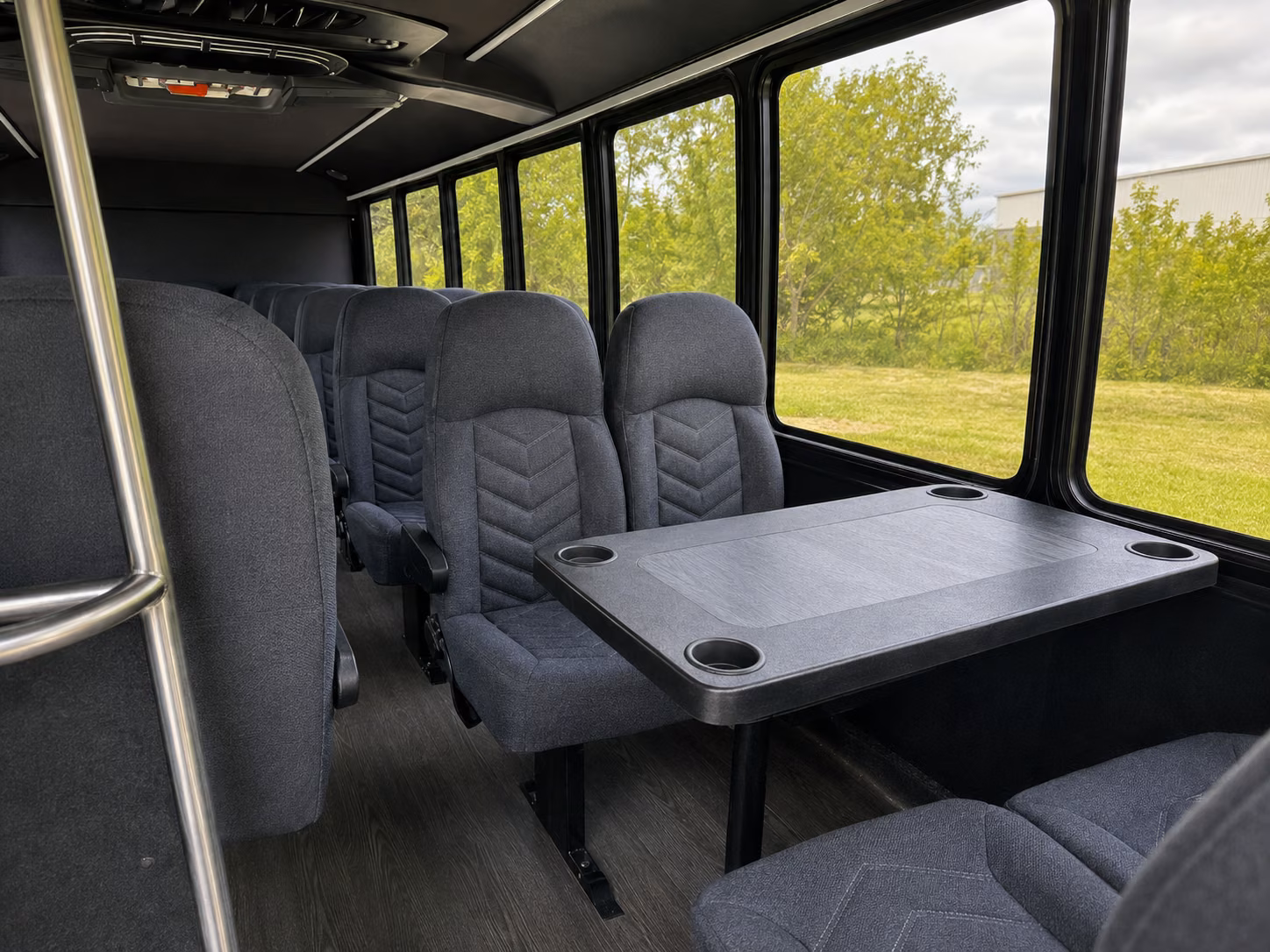 jupiter corporate event transportation onboard seating