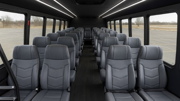 jupiter 20 passenger minibus inside