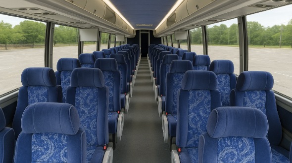 jupiter 54 passenger charter bus rental
