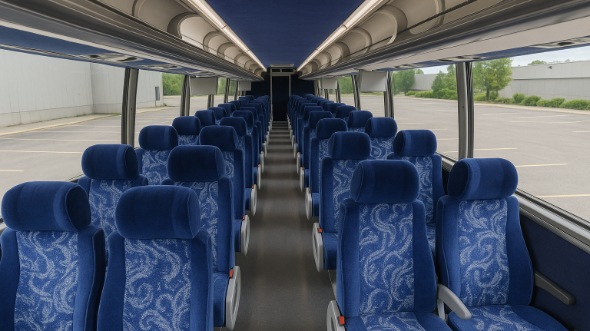 jupiter 55 passenger charter bus inside