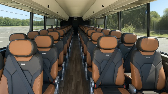 jupiter 56 passenger charter bus rental